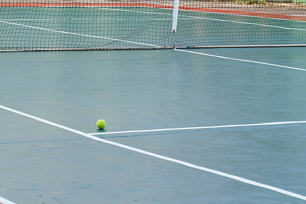 Rénovation terrain de tennis Aix-en-Provence