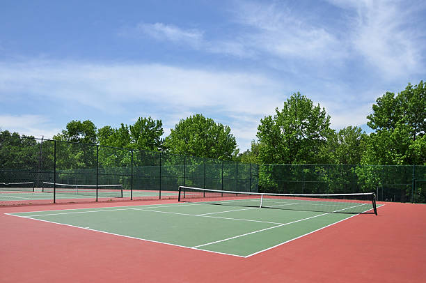 Rénovation terrain de tennis Aix-en-Provence